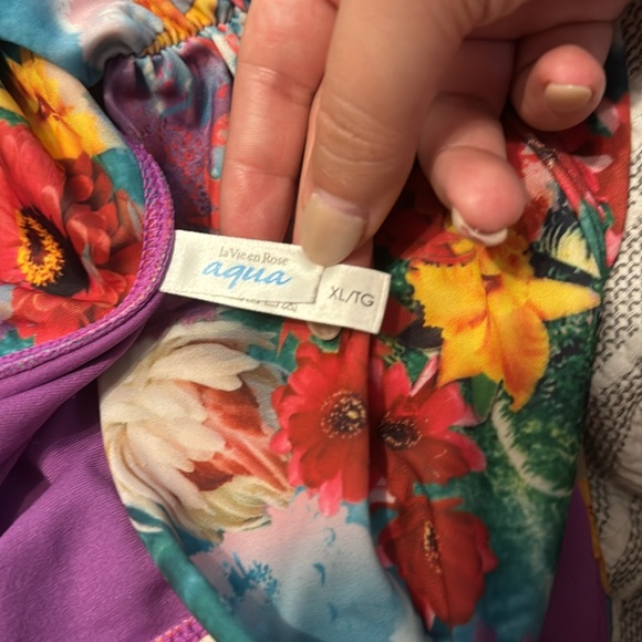 La Vie En Rose Multicolor Floral Bikini Bottom - Picture 4 of 4